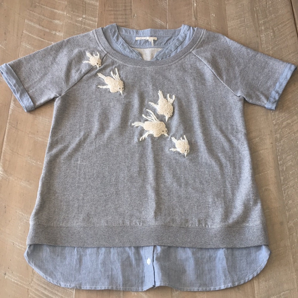Anthropologie by Floret beaded top